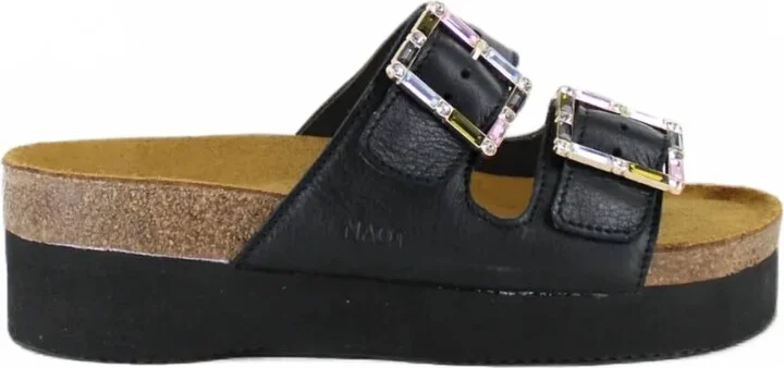 Women Santa Rosa Sandals In Black Soft Leather