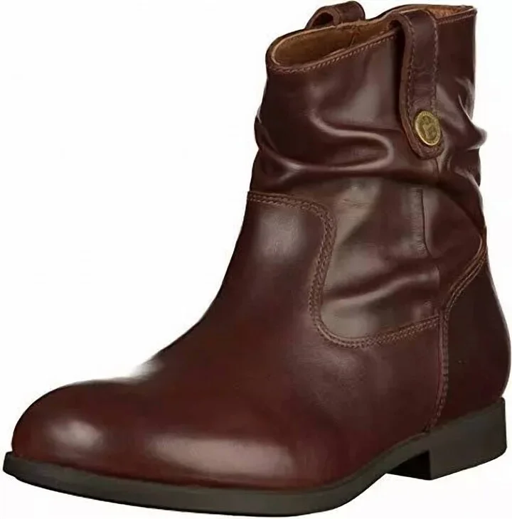 Women Sarnia Leather Boots In Espresso
