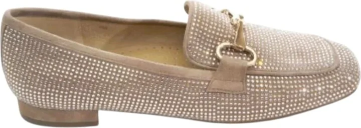 Women Sharla Flats In Military Suede