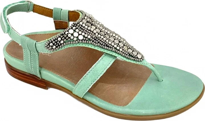 Women Sheila Sling-Back Thong Sandal In Mint
