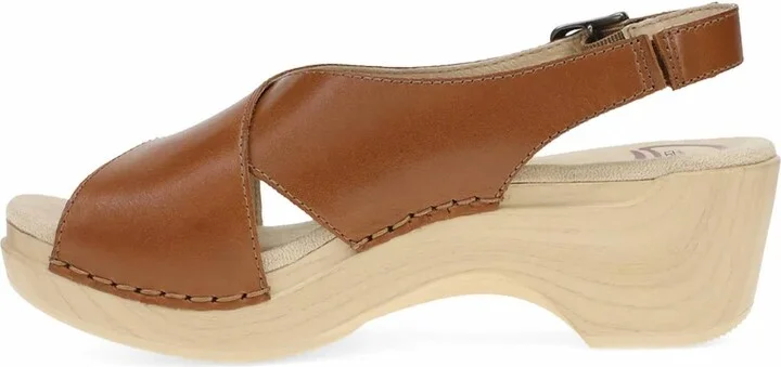 Women Sloane Wedge Sandal In 641400 - Tan