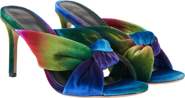 Women Sofia Velvet Sandal In Multi Cosmo Velvet