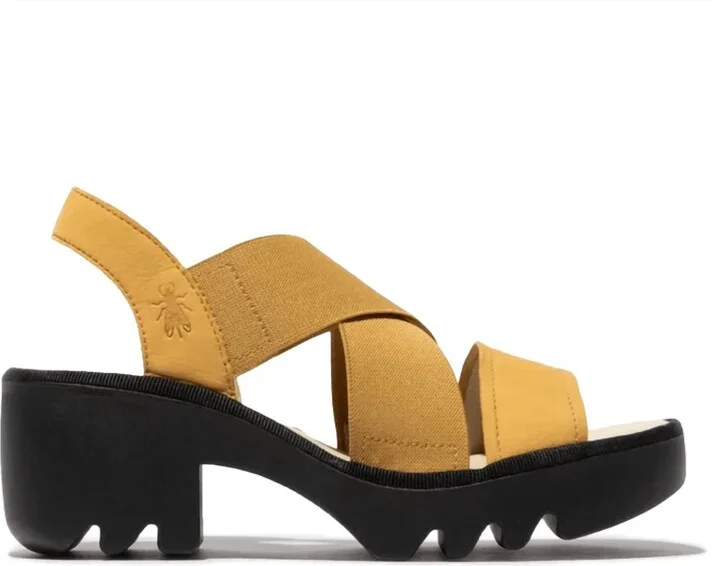 Women Taji Sandal In Mustard