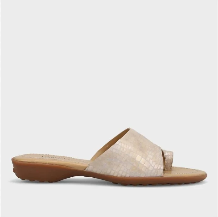 Women Tallis Sandal In Champagne Boro