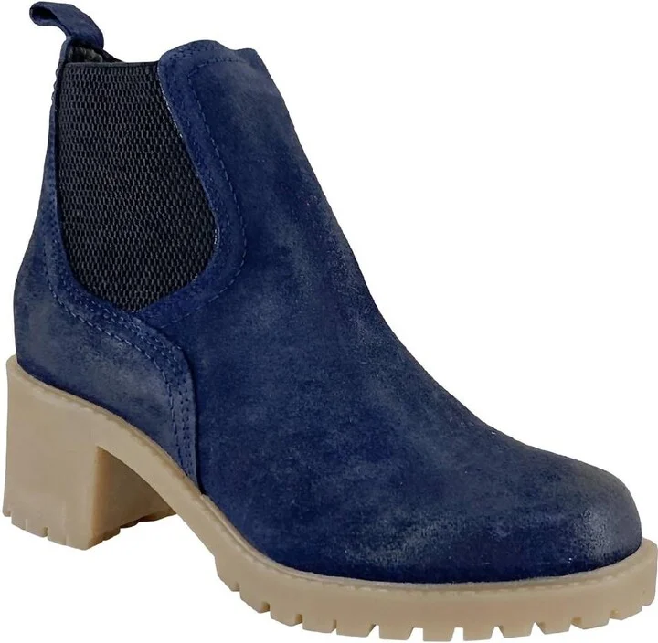 Women Trento Waterproof Chelsea Boot In Navy