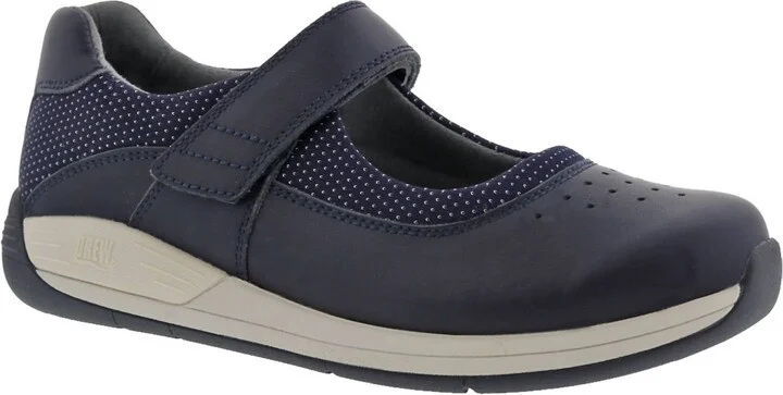 Women Trust Shoes In Navy Leather