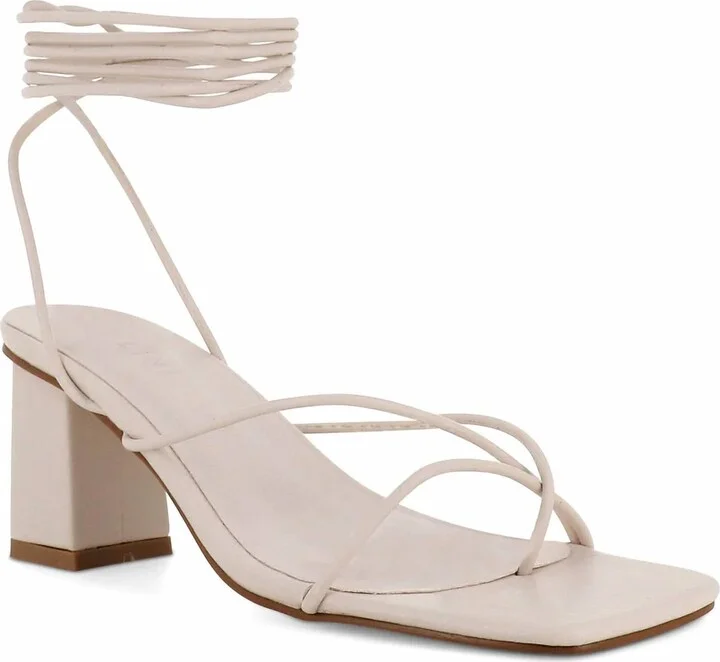 Women Ulali Wrap Heel In Ivory