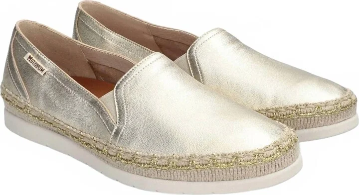 Women Valina Espadrilles In Gold