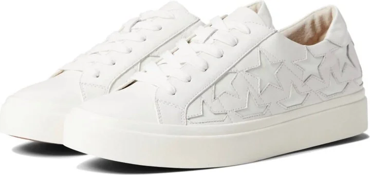 Women Yolen Star Sneakers In White Nappa
