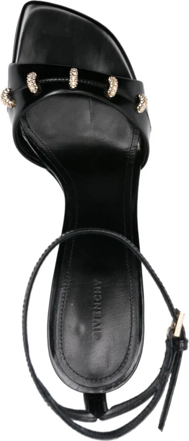 Women's 100Mm Crystal-Embellished Sandals - Image 3