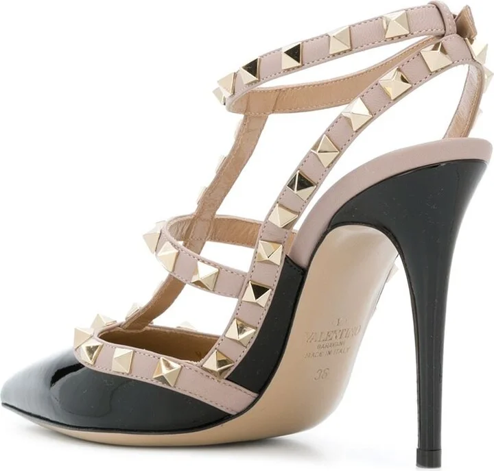 Women's 105Mm Rockstud Heeled Pumps - Image 3