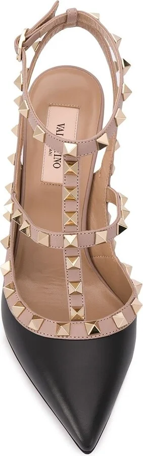 Women's 105Mm Rockstud Leather Pumps - Image 2