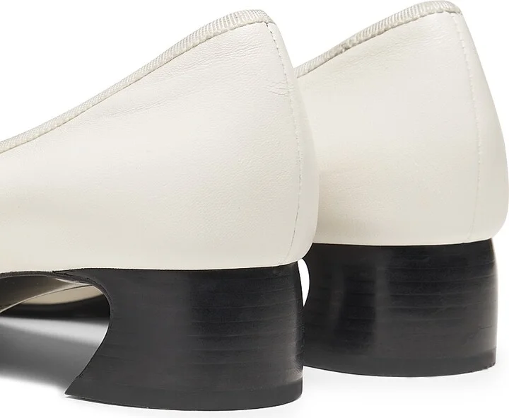 Women's 3.1 Phillip Lim ID Soft Ballerina 50MM Crescent-Heel Pumps - Antique White - Size 8 - Image 3