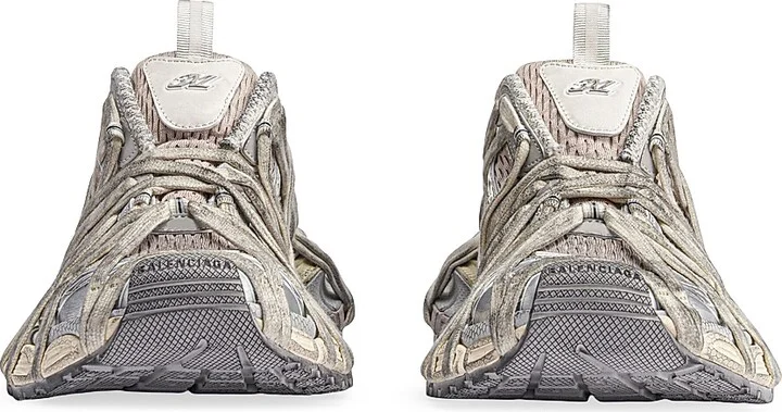 Women's 3XL Extreme Lace Sneakers - Orange Beige - Size 5 - Image 9