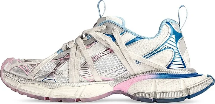 Women's 3XL Extreme Laces B Sneakers - White Multicolor - Size 7 - Image 3