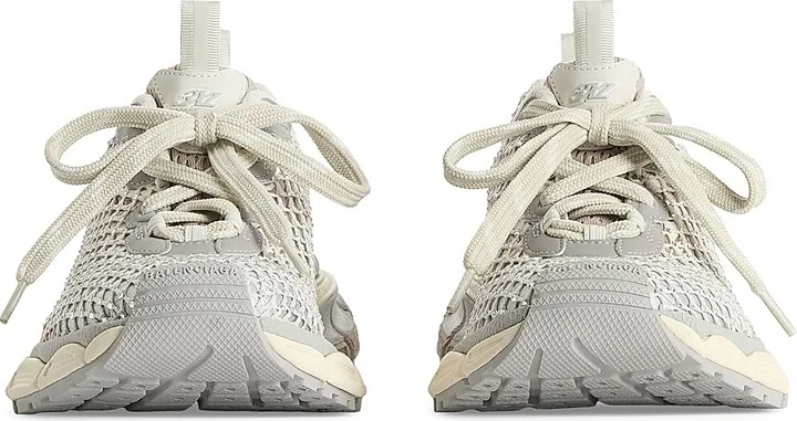 Women's 3XL Fishnet Sneakers - Eggshell - Size 8 - Image 3