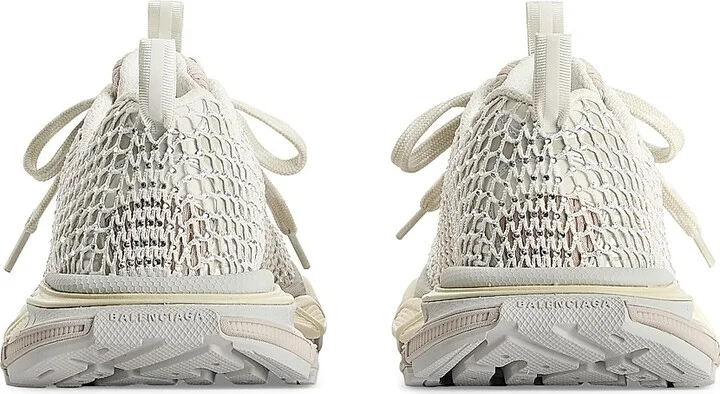 Women's 3XL Fishnet Sneakers - Eggshell - Size 8 - Image 4