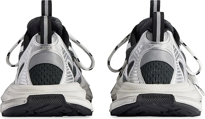 Women's 3XL Gradient Sneakers - Black Grey White - Size 6 - Image 3