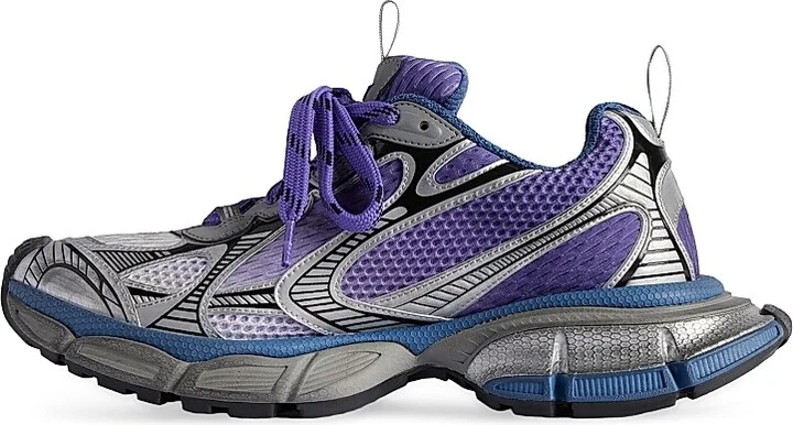 Women's 3XL Gradient Sneakers - Black Grey White - Size 6 - Image 11