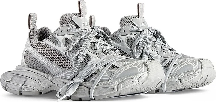 Women's 3XL Reflective Sneakers - Grey - Size 5 - Image 2