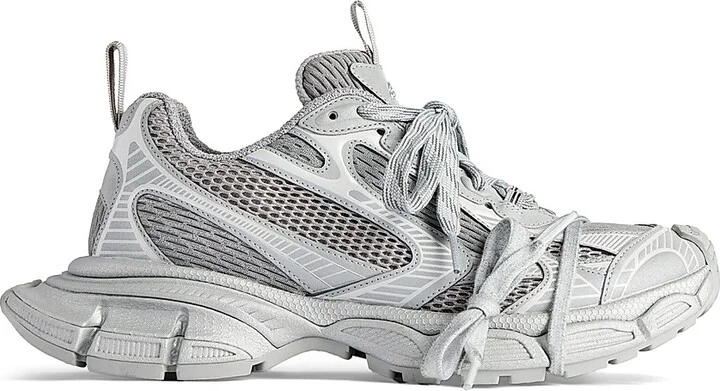 Women's 3XL Reflective Sneakers - Grey - Size 5