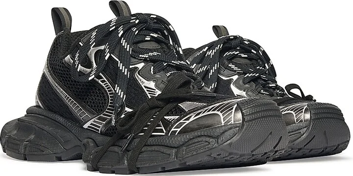 Women's 3XL Sneakers - Black - Size 8 - Image 3