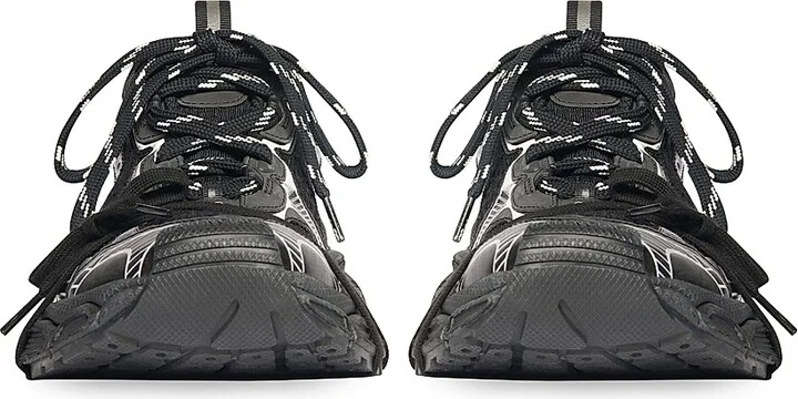 Women's 3XL Sneakers - Black - Size 8 - Image 4