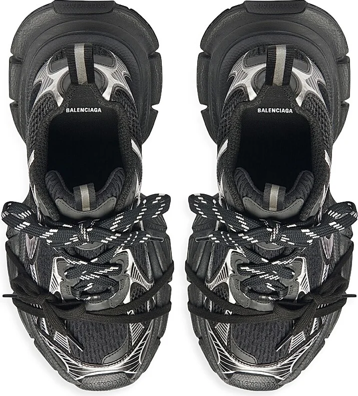 Women's 3XL Sneakers - Black - Size 8 - Image 7