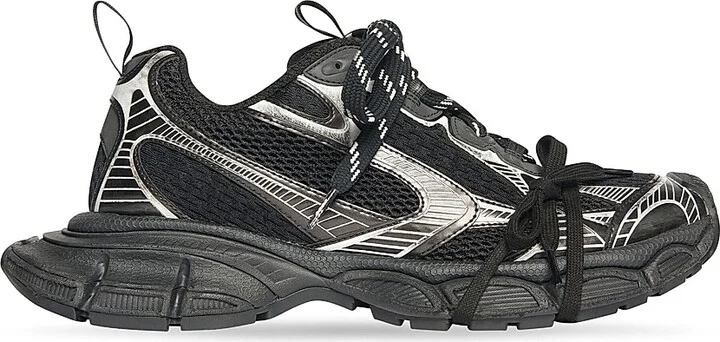 Women's 3XL Sneakers - Black - Size 8