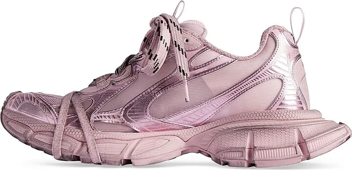 Women's 3XL Summer Mesh Sneakers - Light Pink - Size 5 - Image 2