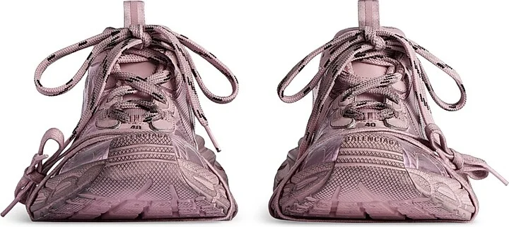 Women's 3XL Summer Mesh Sneakers - Light Pink - Size 5 - Image 4