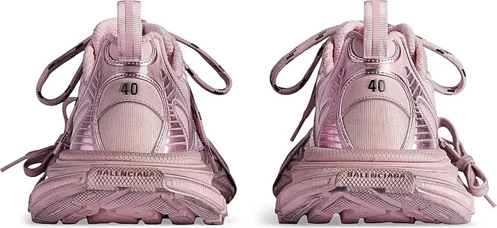 Women's 3XL Summer Mesh Sneakers - Light Pink - Size 5 - Image 5