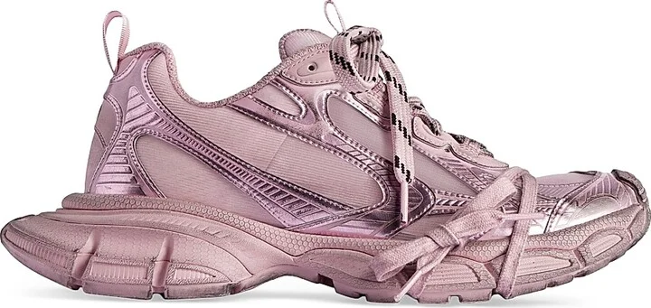 Women's 3XL Summer Mesh Sneakers - Light Pink - Size 5