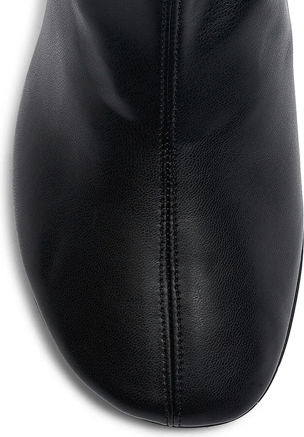Women's 424 Oblique-Strap Ankle Boots - Black - Size 6 - Image 4