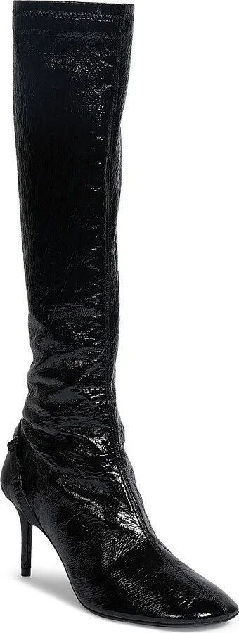 Women's 424 Oblique-Strap Boots - Black - Size 6 - Image 2
