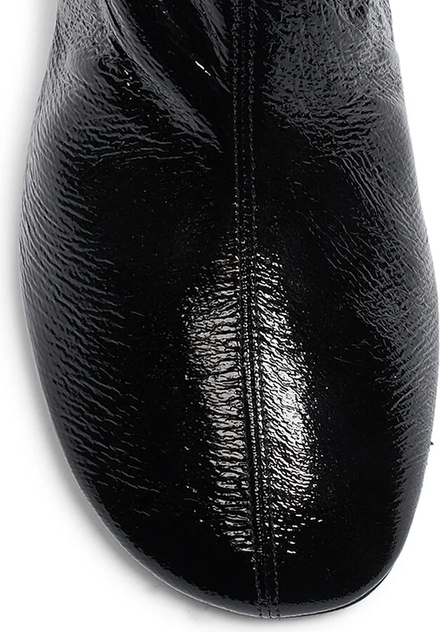Women's 424 Oblique-Strap Boots - Black - Size 6 - Image 4