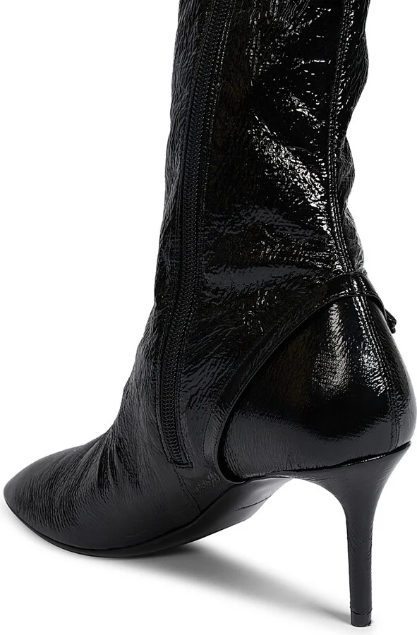 Women's 424 Oblique-Strap Boots - Black - Size 6 - Image 6