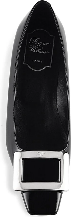 Women's 45MM Patent Leather Pumps - Black - Size 5 - Image 5