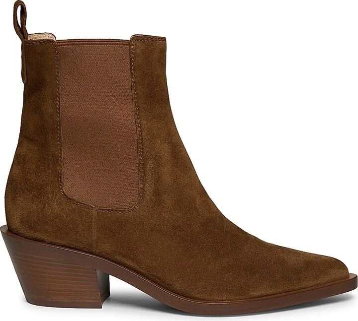 Women's 45MM Suede Booties - Texas - Size 8.5