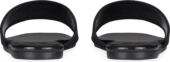Women's 4G Flat Mules in Canvas - Black - Size 5 - Image 6