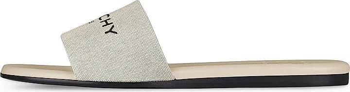 Women's 4G Flat Mules in Canvas - Black - Size 5 - Image 7