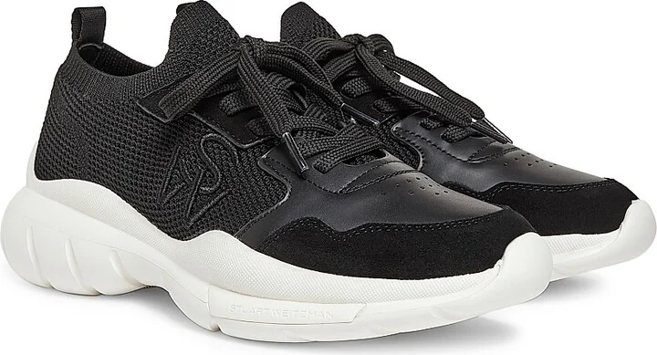 Women's 5050 Logo Low-Top Sneakers - Black - Size 10 - Image 2