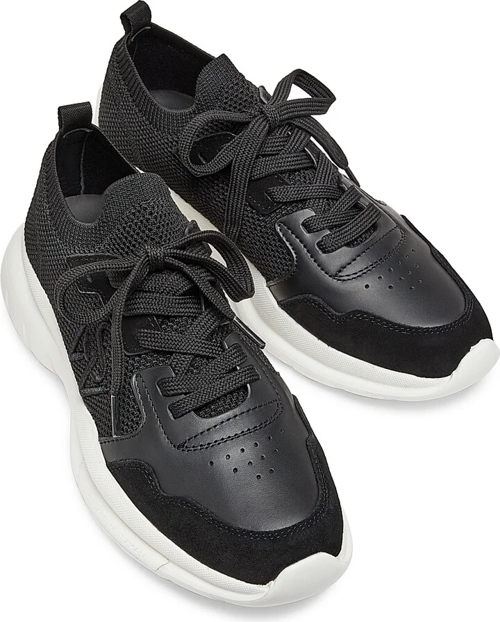 Women's 5050 Logo Low-Top Sneakers - Black - Size 10 - Image 4