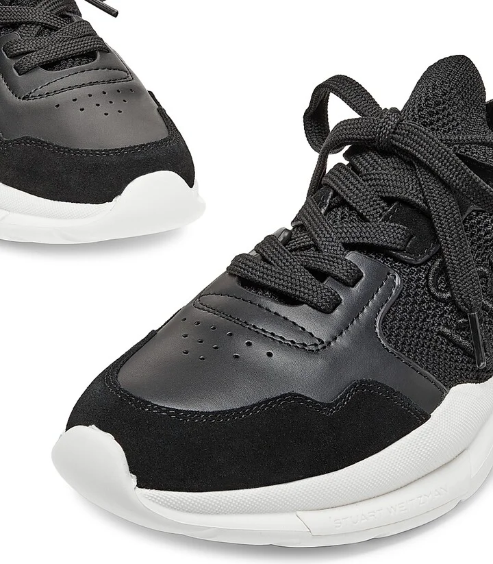 Women's 5050 Logo Low-Top Sneakers - Black - Size 10 - Image 6