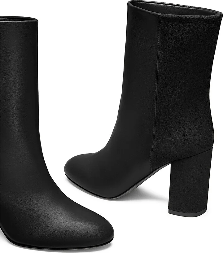 Women's 5050 Strut Block-Heel Booties - Black - Size 11 - Image 4