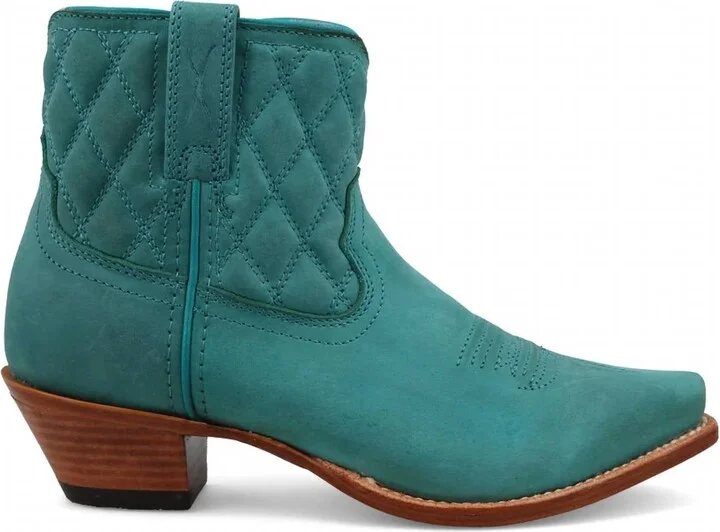 Women's 6" Steppin' Out Bootie In Turquoise