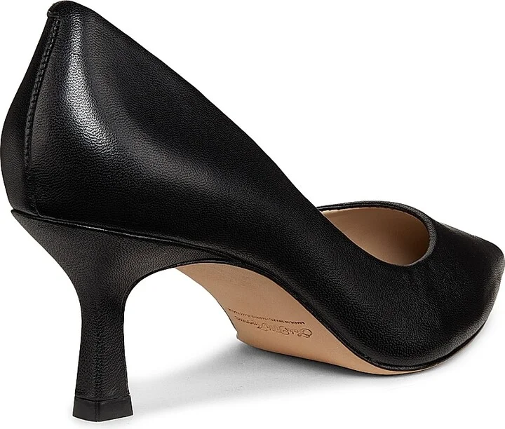 Women's 65MM Classic Leather Pumps - Beige - Size 5 - Image 7