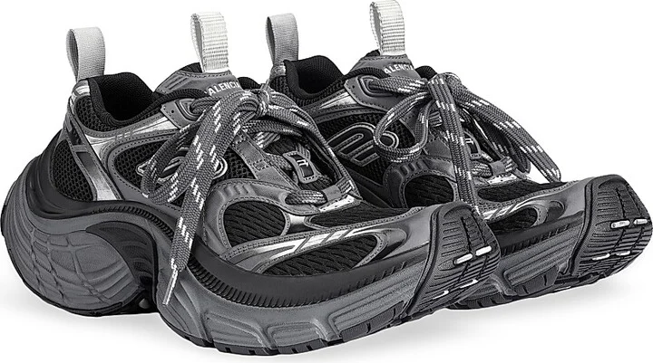 Women's 6XL Sneakers - Black Grey - Size 5 - Image 2