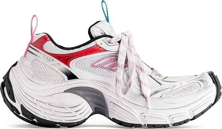 Women's 6XL Sneakers - White Multicolor - Size 6