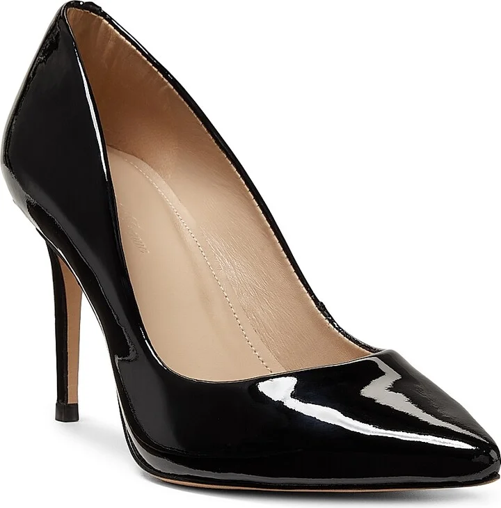 Women's 85MM Classic Patent Leather Pumps - Black - Size 5 - Image 2